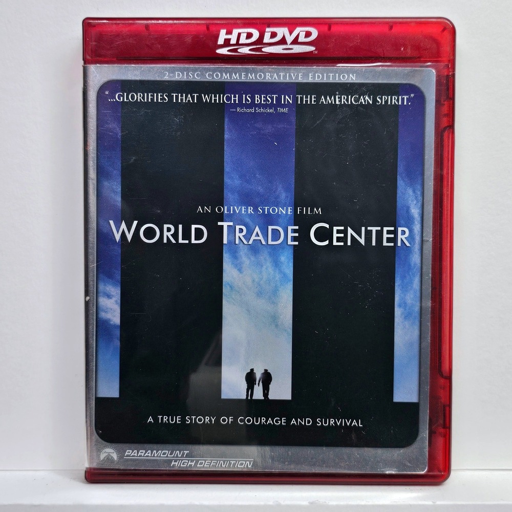 World Trade Center Oliver Stone HD DVD Nicolas Cage 2-Disc Commemorative Edition